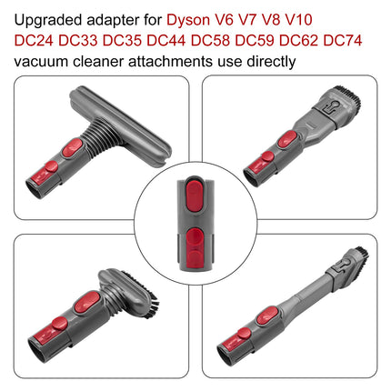 Attachments Tools Kit For Dyson V6 V7 V8 V10 Dc16 Dc24 Dc33 Dc34 Dc35 Dc39 Dc44 Dc58 Dc59 Dc62 Dc74 Cordless Vacuum Cleaner, Home Cleaning Tools Brush Kit Accessories 5 Pack
