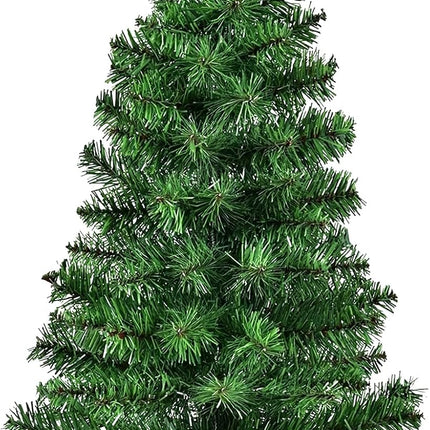 3Ft Premium Artificial Small Mini Christmas Tree for Tabletop,Home, Office, Indoor and Outdoor Decor,Holiday Decoration,Easy Assembly Metal Hinges & Foldable Base.Green Tree