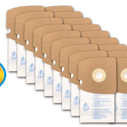 Envirocare Micro Filtration Vacuum Cleaner Dust Bags Made To Fit Eureka Style Mm. Replaces Part 60295C Mighty Mite Vacuums 18 Pack