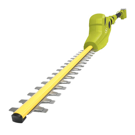 Sun Joe 24V-PHT17-LTE Cordless Telescoping Dual-Action Pole Hedge Trimmer, Kit (w/ 2.0-Ah Battery + Quick Charger)