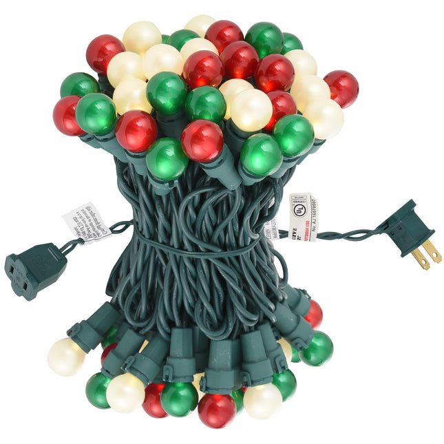 Fairy Lights Plug in, Globe String Lights 70 LED Christmas Lights 19FT Outdoor Indoor String Lights Multicolor Fairy Lights UL Christmas Lights for Bedroom Party Tree Holiday Decor
