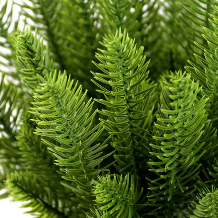 100 Pcs Artificial Pine Branches, Christmas Tree Filler Branches Green Plants Faux Pine Needle Branches Christmas Greenery Pine Picks Evergreen Pine Stems for Christmas Tree Garland Wreath Decorating