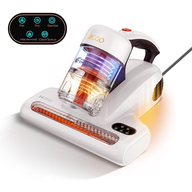 Mattress Vacuum Cleaner : Uv Bed Vacuum Cleaner 500W 13Kpa Strong Suction, High Heating Tech, Deep Cleaning Bed Vacuum For Sofabedfabric Surfacecorded,120V