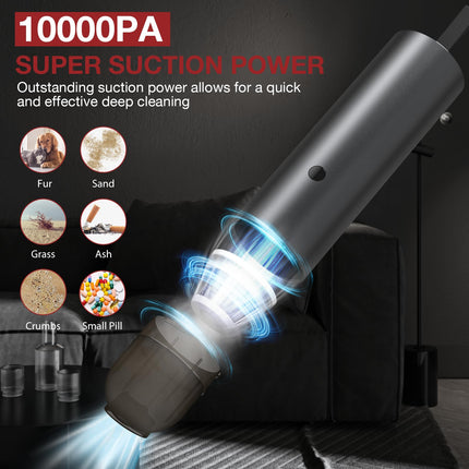 Nexpow Handheld Car Vacuum With Detachable Power Bank,10000Pa Portable Car Vacuum Cleaner High Power, Handheld Vacuum Cordless, Small Hand Vacuum With Usb Charging For Car, Home, Office