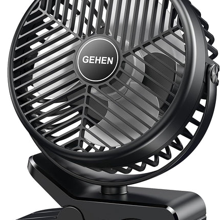 Portable Clip On Fan, Cordless Small Fan, Rechargeable Personal Fan, 10000Mah Battery Operated Desk Fan, Small Table Fan