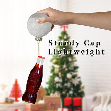 Beinhome 40ct Christmas Ball Ornaments Set, Red Pink and Gold Shatterproof Christmas Tree Ornaments Hanging Ball Decoration Bulk for Xmas Home Party Festival Decor