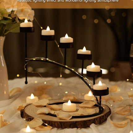 BEICHI Flameless Candles, 12/24/50/100/150 Pack Tea Lights Battery Operated, No Flickering Votive Candles LED Tea Lights for Halloween Christmas Wedding Home (150 Pack, Warm White)