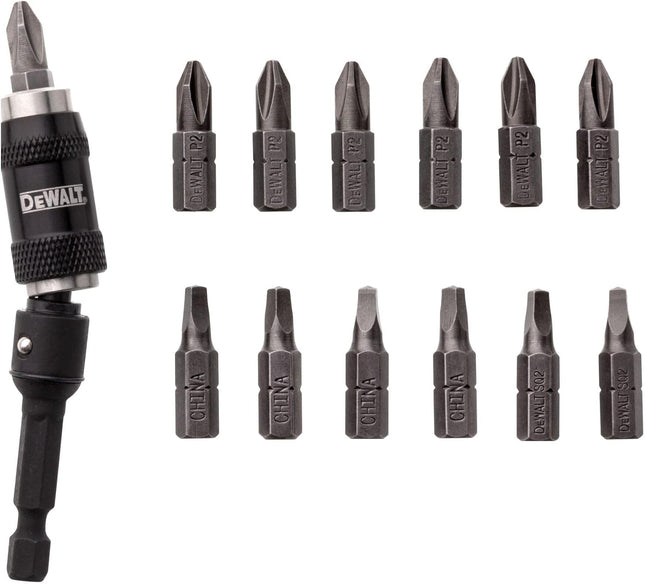 DEWALT Pivot Bit Holder Set, 14-Piece (DWPVTC14)