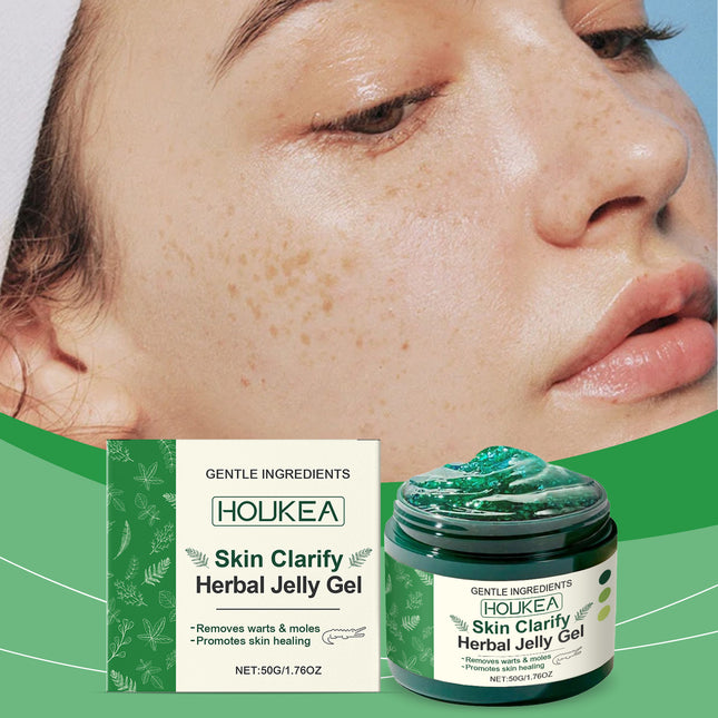 Houkea Skin Care Gel, Gently Cleanses And Improves The Skin On The Face And All Over The Body. It Is A Daily Brightening Gel
