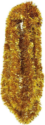 Crafare Gold Metallic Tinsel Garland 40 Feet Twist Garland Ceiling Hanging for Holiday Christmas Tree Decorations Wedding Birthday Party Supplies