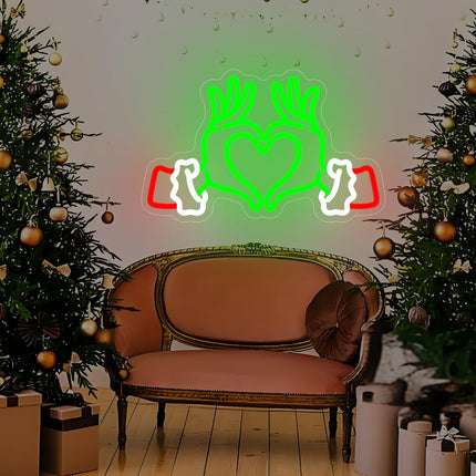 Christmas Neon Sign Dimmable Christmas Neon Lights Christmas Led Neon Signs for Wall Decor Merry Christmas Neon Sign for Kids Room Xmas