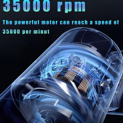 Wireless Handheld Car Vacuum Cleaner, 13000Pa Vacuum Cleaner And Air Dust Collector, Highpower Multi Nozzle Dry And Wet Dualpurpose Handheld Car Vacuum Cleaner, Suitable For Cars, Homes, Offices