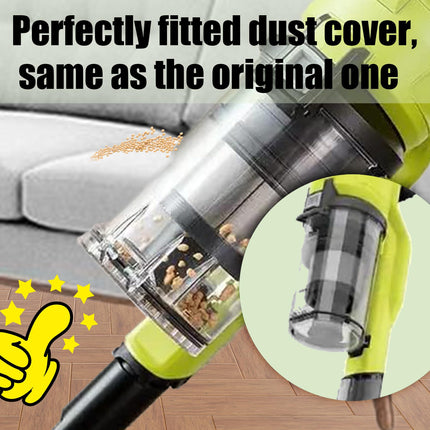 Gasket Compatible With Ryobi 18V Stick Vaccum Dust Bin Lid, Works For Models Pcl720, Pblsv716, Pblsv717, Easytoinstall Seal For Improved Dust Containment