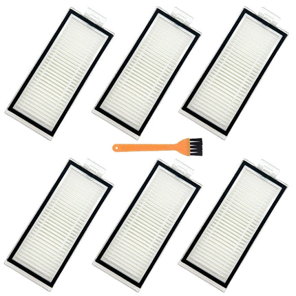 6 Pack Filters Compatible With Roborock Q7 Max+,Q7,Q7+,Q7 Max,Q5 Pro+,Q5 Pro,Q8 Max,Q8 Max+ Robot Vacuum And Mop