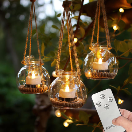 LED Candles with Remote and Timer, 12PCS Flameless Tea Lights Candles Battery Operated, Remote Control Tea Lights with 6/8 H Timer for Halloween Christmas Holiday Warm White