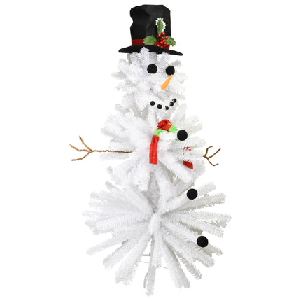 Tree Buddees Cute Snowman Christmas Tree - 5 Foot Tall - Accessories Included