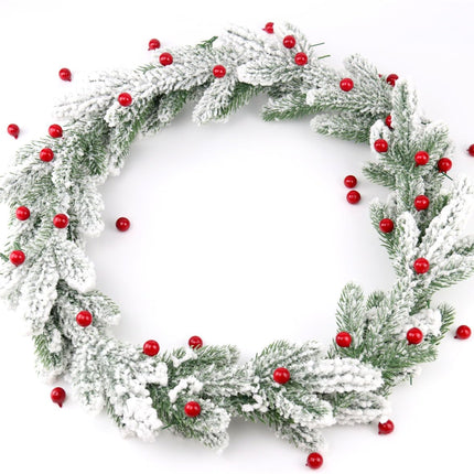 30 Pcs Snow Frosted Pine Branches 11.3 Inch Artificial Flocked Pine Picks for Christmas Tree Filler Branches Snowy Pine Stems Winter Pine Spray Tree Sprigs for DIY Crafts Garland Wreath Holiday Decor