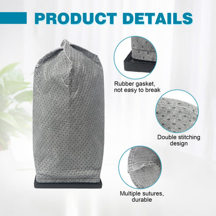 6Pcs Cloth Filter Bags For Hoover Porta Power Swingette S1015 S1029 And Ch30000 Commercial Canister Vacuum Replace Part 4366