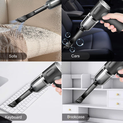 Wireless Handheld Car Vacuum Cleaner High Power Rechargeable Household Mini Vacuum Cleaner, Vacuum For Desk, Home And Office Dust Cleaning, Protable Vacuum Cleaner For Car