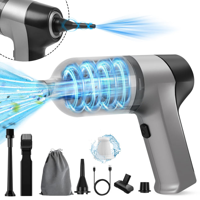 Car Vacuum Portable Cordless 12000Pa Handheld Vacuum Cordless With Brushless Motor, 3 In 1 Mini Vacuum Cleaner High Power Rechargeable Hand Held Car Vacuum For Car,Pet,Office,Home