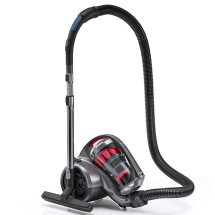 Prolux Rs4 Bagless Canister Vacuum, Lightweight With Dual Hepa Filtration, 25 Foot Retractable Cord, Telescopic Wand, Versatile For Wood Floor, Carpet, Home, Office, Apartment, Rv, Dorm Room