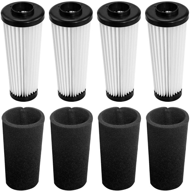F112 Filter For Dirt Devil Endura Vacuum Parts Ud70187 Ud20120Nc Ud20124 Ud70167P Ud70171 Ud70186 Ud70174 Ud70161 Ud70181 Ud70355B, 4 Pack Odor Trapping Filter Replace Part Ad47936