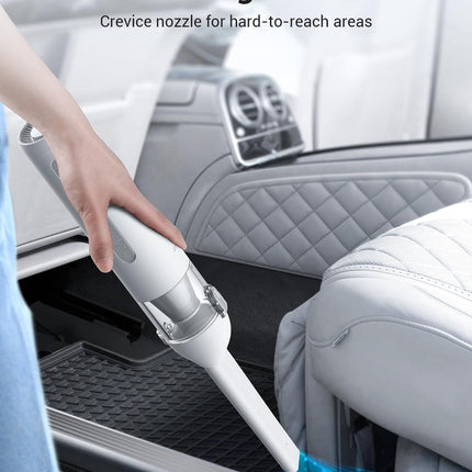 Cafele Mini Vacuum Cordless Handheld Vacuum 6000Pa Dual Suction For Quick Cleaning, Portable Car Vacuum Cleaner With 7500Mah Rechargeable Battery, Small Hand Held Vacuum Wireless For Home Office