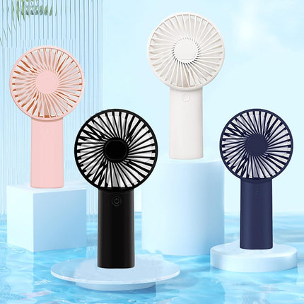 Handheld Fan, Portable Fan With Usb Rechargeable Battery, 3 Speed 820 Hours Working Time For Indoor, Outdoor, Makeup, Travelling