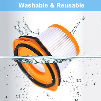 8 Pack Vacuum Filter For Shark Ws620 Ws632 Ws630 Filter,Combatible With Shark Wandvac System Ws633 Ws632Rgbrn Ws632Pkbrn Ws632Gnbrn Ws632Gdbrn Ws632Blbrn, To Part Xffwv360