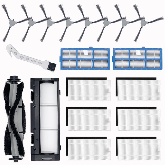 Brush Filter Accessories Kit Compatible With Ionvac Smartclean 2000 Robovac Robot Vacuum Cleaner Parts 19 Pack