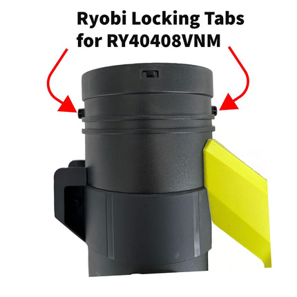 Stubby Car Drying Nozzle for Ryobi 40V Jet Fan 525CFM (RY40408VNM) Leaf Blower Stubby Nozzle Tip