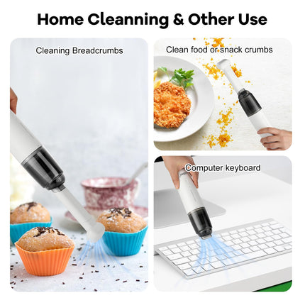 Handheld Car Vacuum Cleaner, Portable Cordless Car Vacuum Cleaner With 9000 Pa Usb Rechargeable 2 Speeds, Lightweight Mini Vacuum,Car Accessories Kit Of Car Interior For Carstairspet Hair