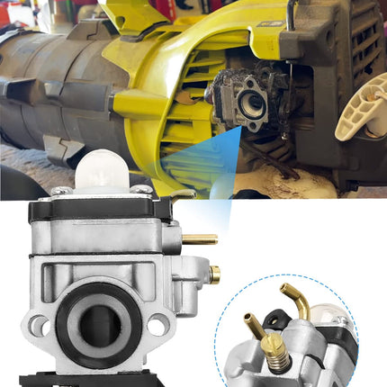 NTSUMI Carburetor Replace RY25AXB 308054121 Fit for Walbro Ryobi Fan Jet Blower 095159009 4-13-20 090159001 8-21-18 090159002 8-20-18 090159004 11-18-19