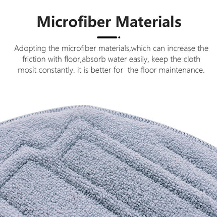 Neutop Washable Mopping Cloth Compatible With Roborock S8 Pro Ultra Robot Vacuum And Mop Cleaners Spare Parts Accessories, 8Pack.