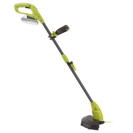 Sun Joe 24V-GT10-LTE 24-Volt iON+ 10-inch Cordless Lightweight Stringless Grass Trimmer, Kit (w/ 2.0-Ah Battery + Charger)