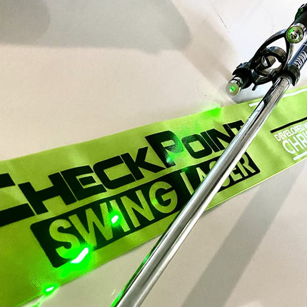 EyeLine Golf Check Point Swing Laser - High End Green Lasers Rapidly Improve Your Swing and Fix Your Slice or Hook Shots- Swing Trainer, Path Aid, Greater Distance - Driver and Irons