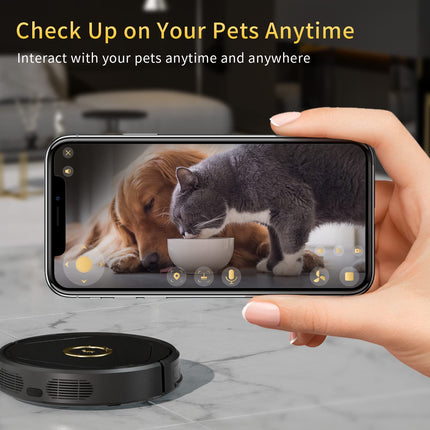 Trifo Robot Vacuum, Robotic Vacuum Cleaner, 3000Pa Strong Suction, Intelligent Ai Mapping, Virtual Walls, Perfect For Pets Hair, Selfcharging, Carpets, Hard Floors, Tile, Wifi, Alexa, App Control