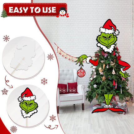 Merry Christmas Decorations for Christmas Tree Topper Christmas Decor Christmas Decorations and Supplies for Home Party