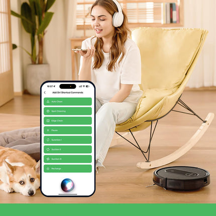 Vactidy Nimble T7 Robot Vacuum And Mop Wifiapp Control, Selfcharging, 2In1 Water Tank, Ideal For Hard Floors And Carpets