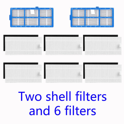 Brush Filter Accessories Kit Compatible With Ionvac Smartclean 2000 Robovac Robot Vacuum Cleaner Parts 19 Pack