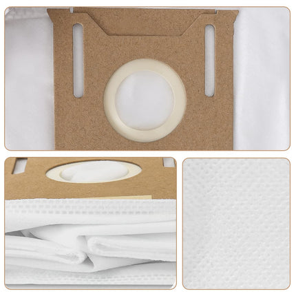 Uniqus 12 Pack Vacuum Dust Bags For Ecovacs Deebot Ozmo T8 T8 Aivi Dx93 Ddx96 T9N8Pro T8Max T8Power Aivi Robot Vacuum Cleaner Accessories