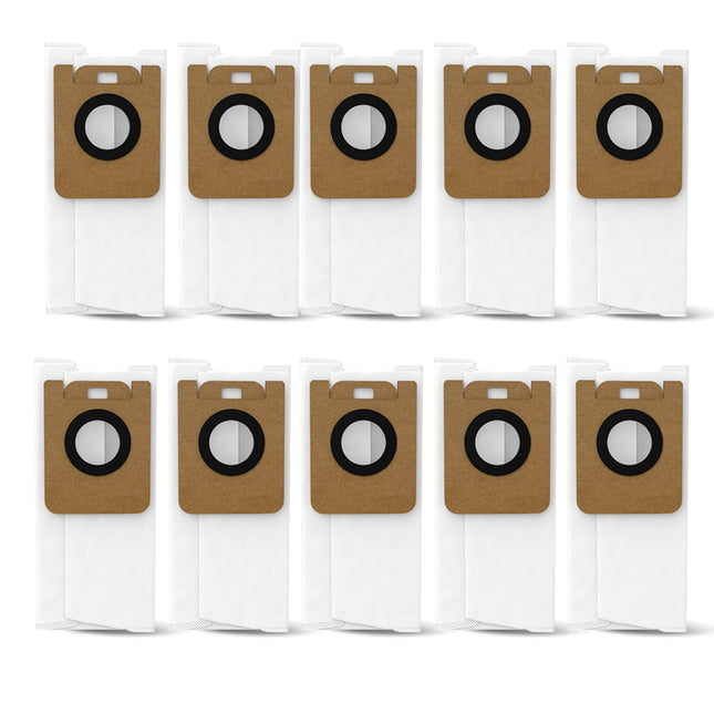 10Pcs Dust Bags For Dreametech Z10 Pro Compatible With Dreame Bot D10 Plus Z10 Pro L10 Plus Robot Vacuum Bags Accessories