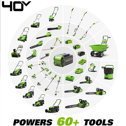 Greenworks 40V 14 inch Brushless Cordless String Trimmer, Tool Only, ST40L00