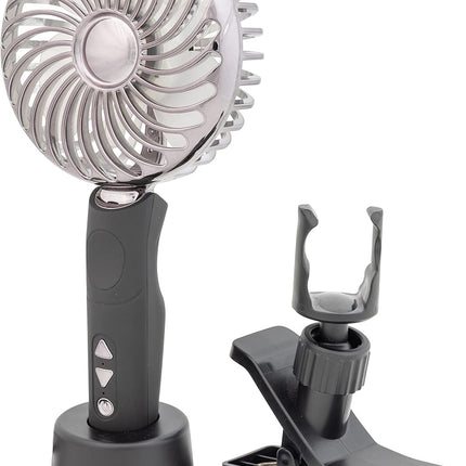 Modern Comfort Airx Portable Personal Fan MultiUse Clip Stand For Home, Gym, Outdoors, Office, Desk, Peloton... 5Speeds Vs 3 Long