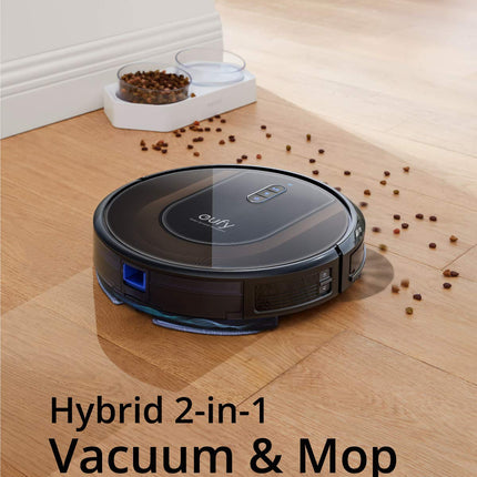 Eufy By Anker, Robovac G30 Hybrid, Dynamic Navigation 2.0, 2In1 Sweep And Mop, 2000Pa Powerful Suction,Robot Vacuum,Wifi, Boundary Stripsreed