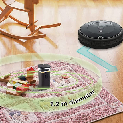 Dual Model Virtual Wall Barrier Compatible With Irobot Roomba 500600700800900Eis Series Robot Vacuum. Compare To Part 4636429 Pack 2