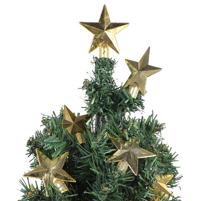 Gadpiparty 20Pcs Christmas Tree Topper Xmas Tree Star Treetop for Holiday Table Top Christmas Tree Decorations Ornaments 6cm Golden