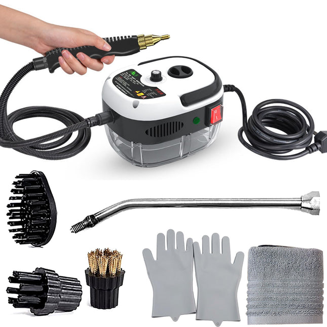 Handheld Pressurized Steam Cleaner,2500W Handheld High Temp Portable Cleaning Machine, Cleaning For Couch, Auto, Floor And More