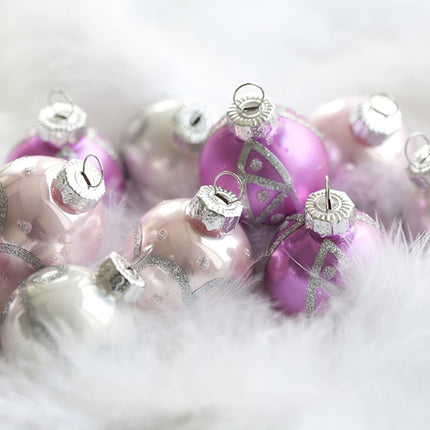 moonoom 100 Pieces Round Christmas Ornament Caps, Christmas Replacement Ornament Hangers Caps for Christmas Tree, Porcelain, Ceramic or Glass DIY Decorations (Silver-1/2inch)