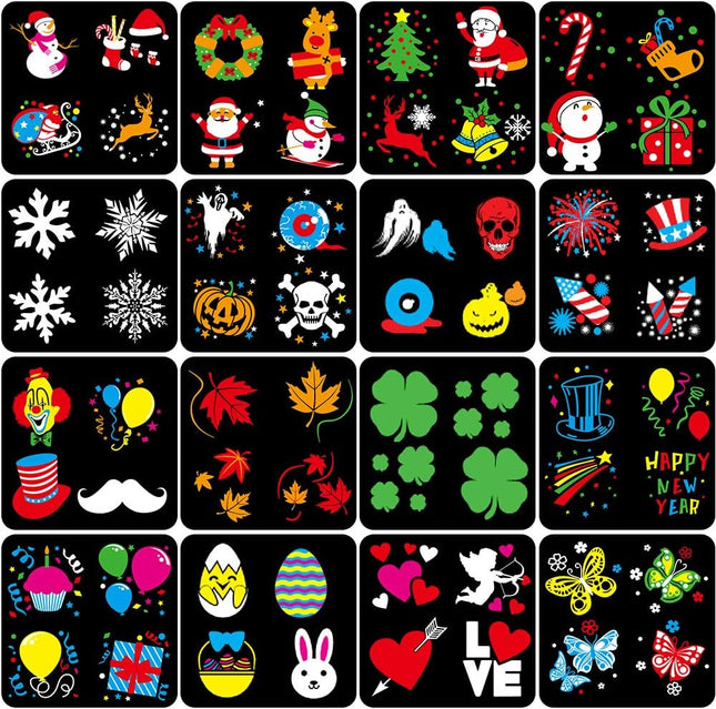 Christmas LED Projector Lights,Holiday Lights Projector,Halloween Projector Lights Outdoor with 16 Slides,Waterproof IP65 Landscape Lamp Projector